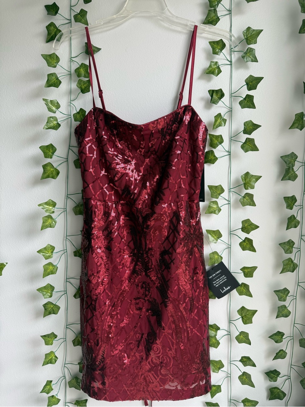 Lulus Maroon Dress